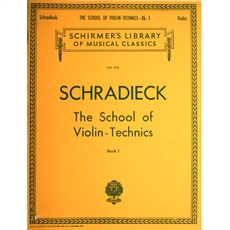 Schradieck The School of Violin-Technics 